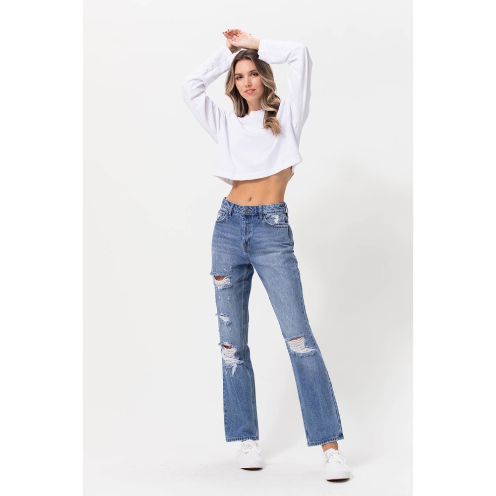 PRICE DROP Dana High Rise Vintage Straight Jeans - Picture 2 of 7